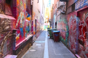 Inspirational Melbourne walking street-art tours of Melbourne with Hot & Delicious: Rocks The Planet