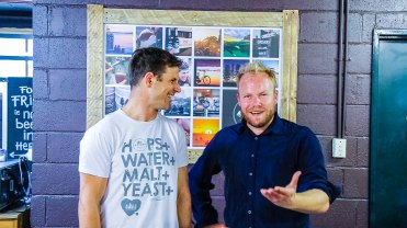 Jaron Mitchell (founder) - 4 Pines Brewing Co on the Hot & Delicious: Rocks The Planet! podcast in Sydney.