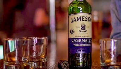 Jameson Irish Whiskey x Young Henrys Brewery announce new whiskey release. Photo courtesy of Jameson Whiskey.